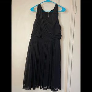 Black cocktail dress